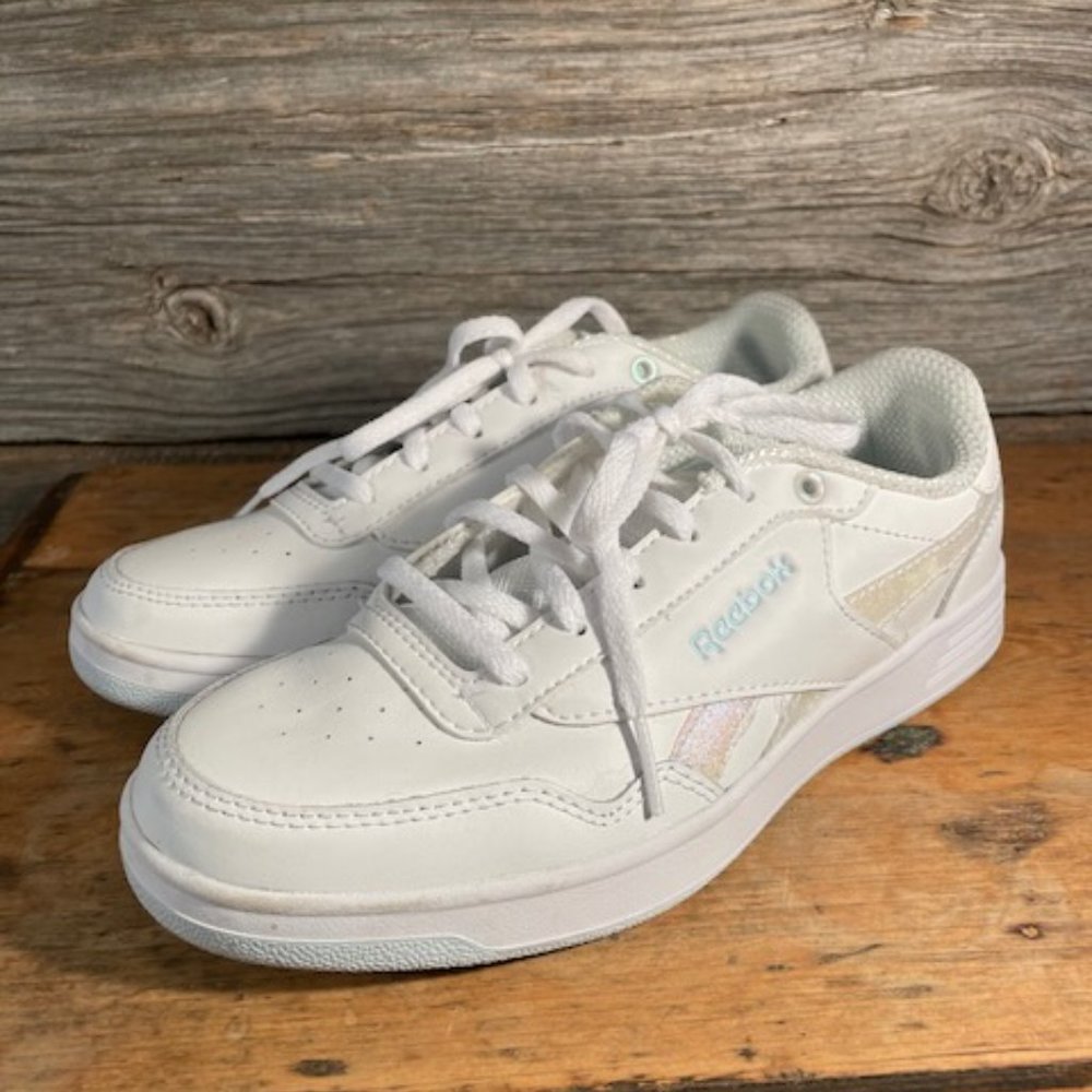 White Reebok Running Shoes - Picture 2 of 7